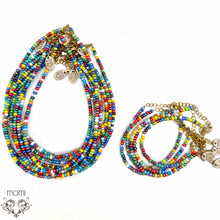 Carica l'immagine nel visualizzatore di Gallery, Cavigliera Family multicolor donna