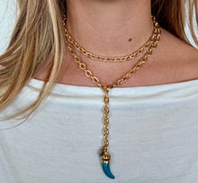 Carica l'immagine nel visualizzatore di Gallery, Collana Lilly corno