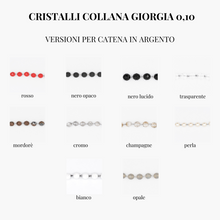 Carica l'immagine nel visualizzatore di Gallery, Collana Giorgia Cristalli Grandi