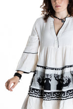 Carica l'immagine nel visualizzatore di Gallery, Collana Francesca corta o bracciale doppio giro nera Limited Edition