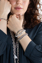 Carica l'immagine nel visualizzatore di Gallery, Bracciale Doppio Diamantato