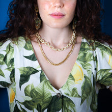 Carica l'immagine nel visualizzatore di Gallery, Collana Doppia Diamantata