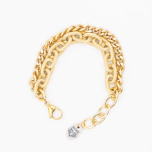 Carica l'immagine nel visualizzatore di Gallery, Bracciale Doppio Diamantato