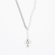 Carica l'immagine nel visualizzatore di Gallery, Collana Francesca corta o bracciale doppio giro Argento