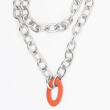 Carica l'immagine nel visualizzatore di Gallery, Collana Lunga con Anello Colorato
