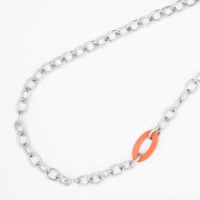 Carica l'immagine nel visualizzatore di Gallery, Collana Lunga con Anello Colorato