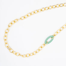 Carica l'immagine nel visualizzatore di Gallery, Collana Lunga con Anello Colorato