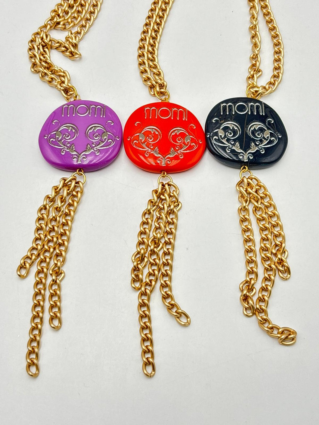 Collana Momi con Cialda in resina