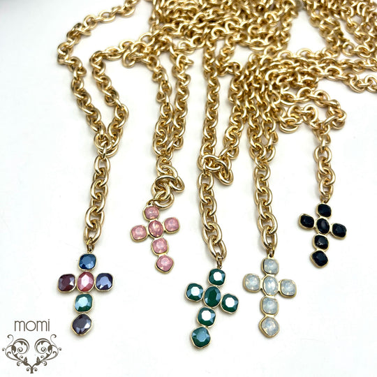 Collana / Cintura catena con croce