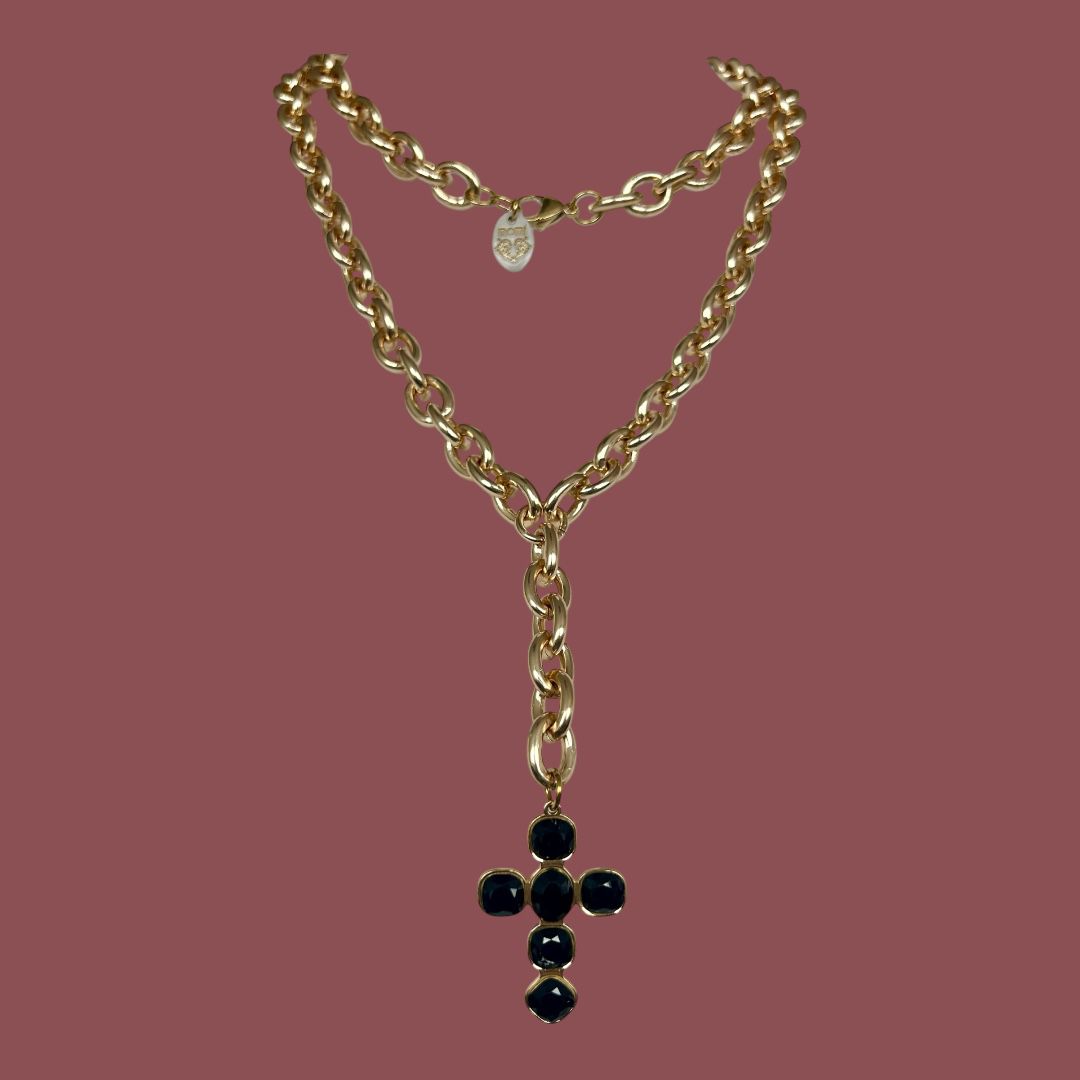 Collana / Cintura catena con croce