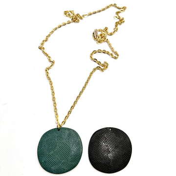 Collana con cialda momi