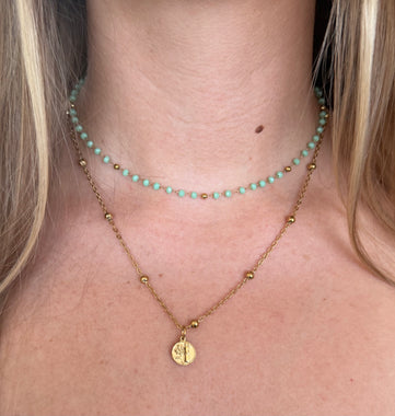 Collana Giadina corta
