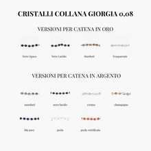 Carica l&#39;immagine nel visualizzatore di Gallery, Collana Giorgia Cristalli
