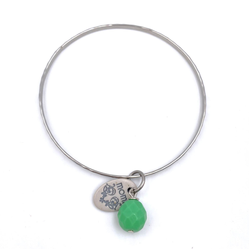 Bracciale Rigido con Cristallo