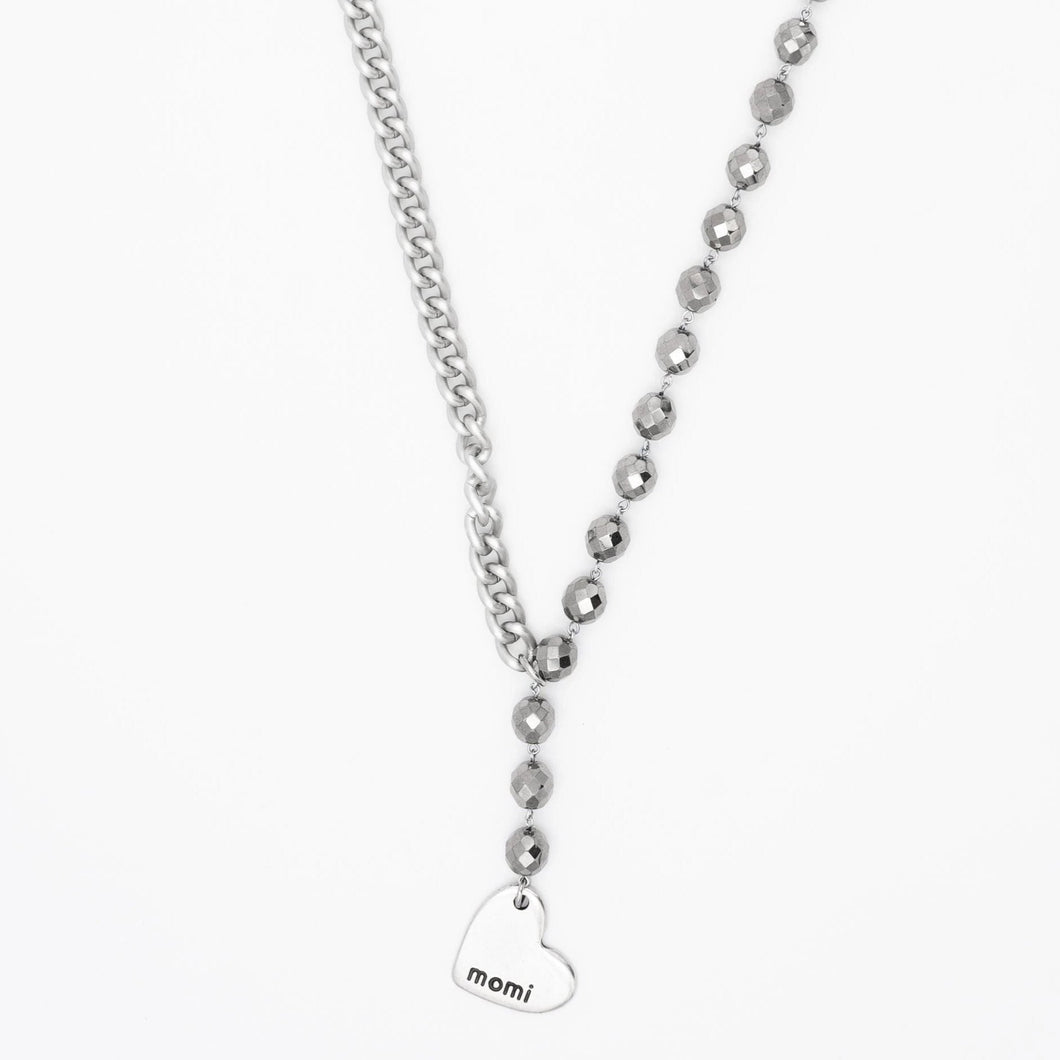 Collana Francesca corta o Bracciale doppio giro Argento