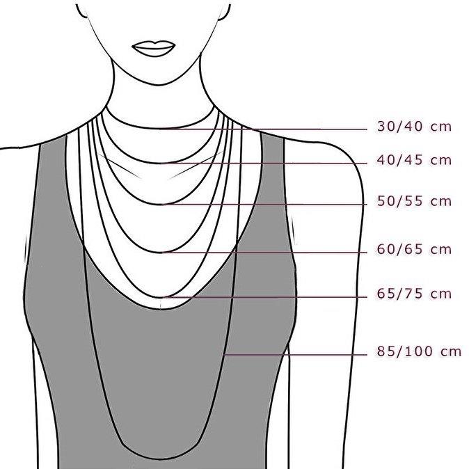 Collana o Bracciale con catena ovale diamantata